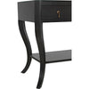 Noir Weldon Side Table, Pale - Mahogany & Veneer, 20"