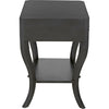 Noir Weldon Side Table, Pale - Mahogany & Veneer, 20"