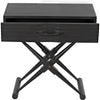 Noir Zanta Side Table, Pale - Mahogany & Veneer, 18"