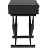 Noir Zanta Side Table, Pale - Mahogany & Veneer, 18"