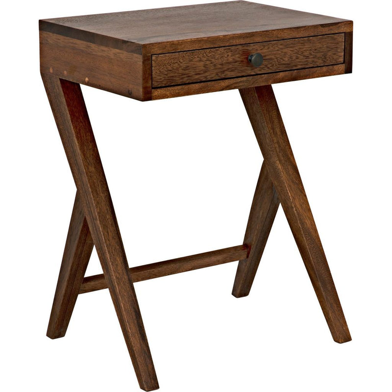 Primary vendor image of Noir Peter Side Table, Dark Walnut, 14