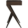 Noir Peter Side Table, Ebony Walnut, 14"