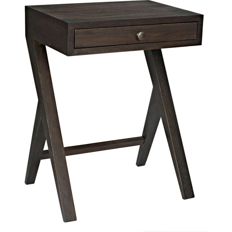 Primary vendor image of Noir Peter Side Table, Ebony Walnut, 14