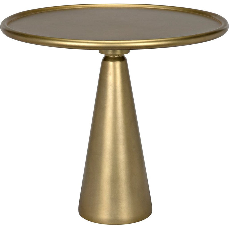 Primary vendor image of Noir Hiro Short Side Table, Metal w/ Brass Finish, 17