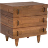 Primary vendor image of Noir David 32" Side Table, Dark Walnut