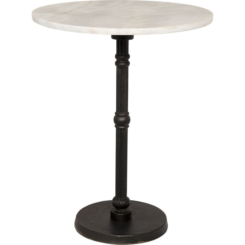 Primary vendor image of Noir Antonie Side Table - Cast Iron & Bianco Crown Marble, 20