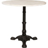 Primary vendor image of Noir Theresia Side Table - Cast Iron & Bianco Crown Marble, 30"