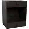 Noir Sumiko Small Side Table, Pale - Mahogany & Veneer, 18"