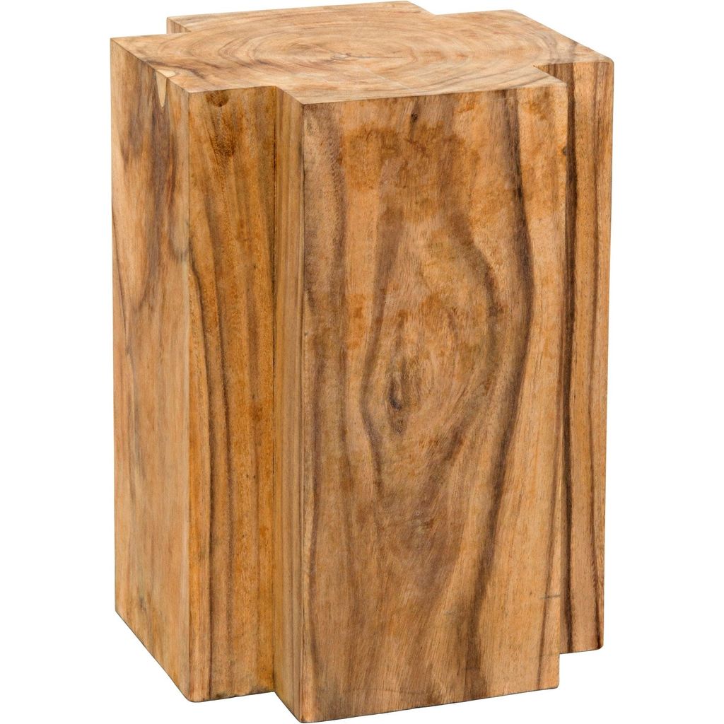 Noir Haru Side Table, Teak, 13"