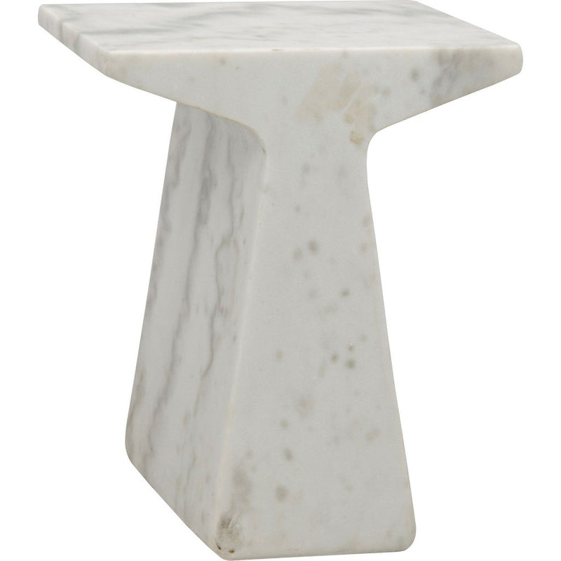 Primary vendor image of Noir Finn Side Table - Bianco Crown Marble, 15