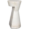 Noir Omon Side Table - Bianco Crown Marble, 12.5"