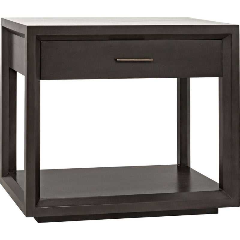 Primary vendor image of Noir Antony Side Table, Pale - Mahogany & Veneer, 18