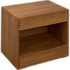 Noir SL05 Side Table, Gold Teak, 18"