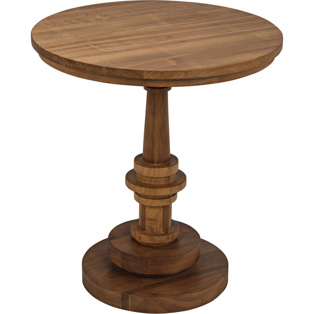 Primary vendor image of Noir Comodo Side Table, Gold Teak, 25"