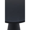 Noir Idiom Side Table, Black Steel, 15.5"