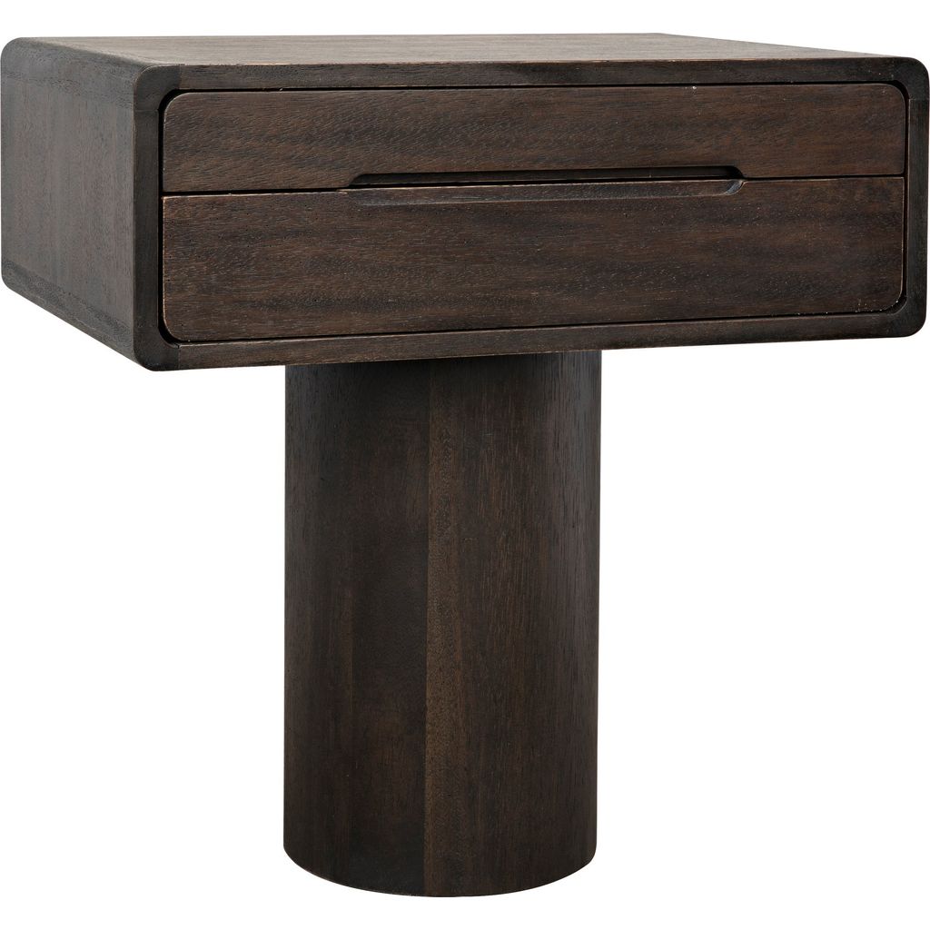 Primary vendor image of Noir Langford Side Table, Ebony Walnut, 18"