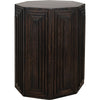 Noir Moore Side Table, Ebony - Walnut & Veneer, 22"