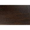 Noir Enola Side Table, Ebony Walnut w/ Steel Base, 15"