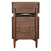 Noir Savino Side Table - Walnut, 18"