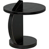 Noir Reed Side Table - Mahogany, 22"