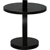 Noir Reed Side Table - Mahogany, 22"