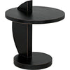 Noir Reed Side Table - Mahogany, 22"