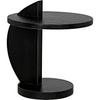 Noir Reed Side Table - Mahogany, 22"