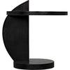 Noir Reed Side Table - Mahogany, 22"