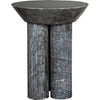 Noir Nox Side Table, B - Marble, 18"