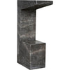 Noir Aero Side Table, B - Marble, 8"