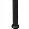 Noir Lila Side Table, Black Steel, 28"