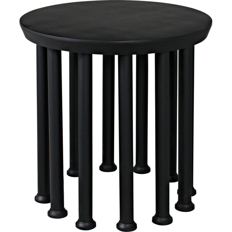 Primary vendor image of Noir Lila Side Table, Black Steel, 28