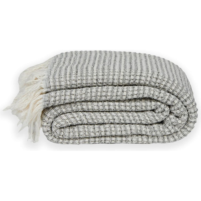 TL at Home Jenna Stonewashed Cotton Blanket and/or Sham
