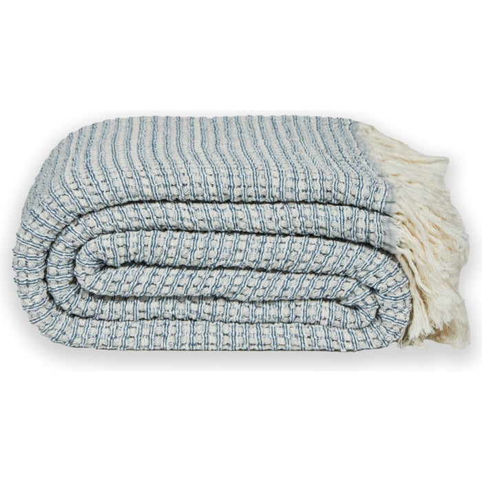 TL at Home Jenna Stonewashed Cotton Blanket and/or Sham