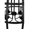 Noir Birdcage Pendant 305, Black Steel