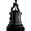 Noir Metal Marine Fixture Pendant, Black Steel