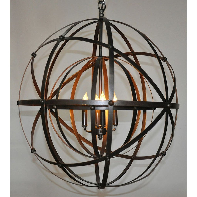 Primary vendor image of Noir Alchemy Chandelier, Black Metal - Industrial Steel