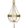 Primary vendor image of Noir Alec Chandelier, Antique Brass & Rope