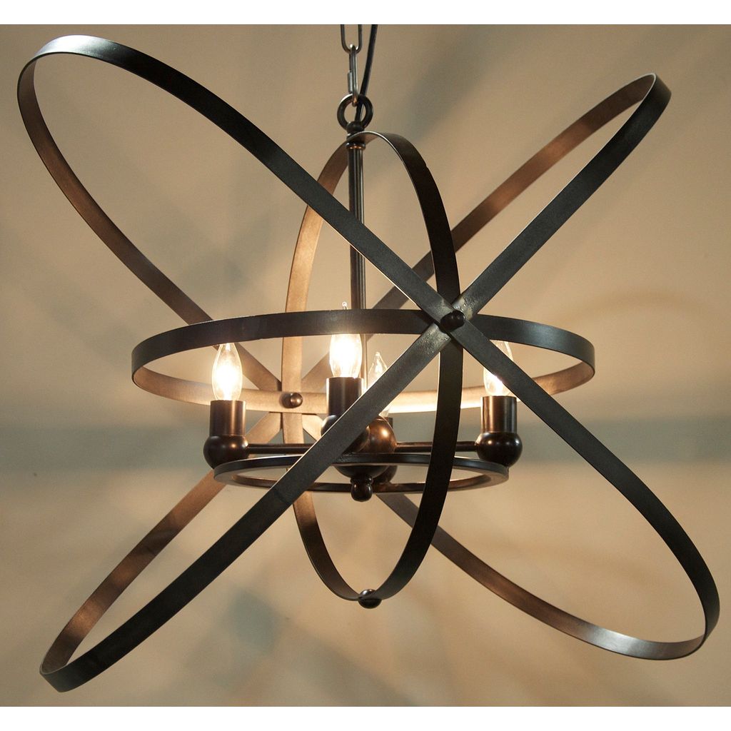 Noir Sassari Pendant, Black Steel