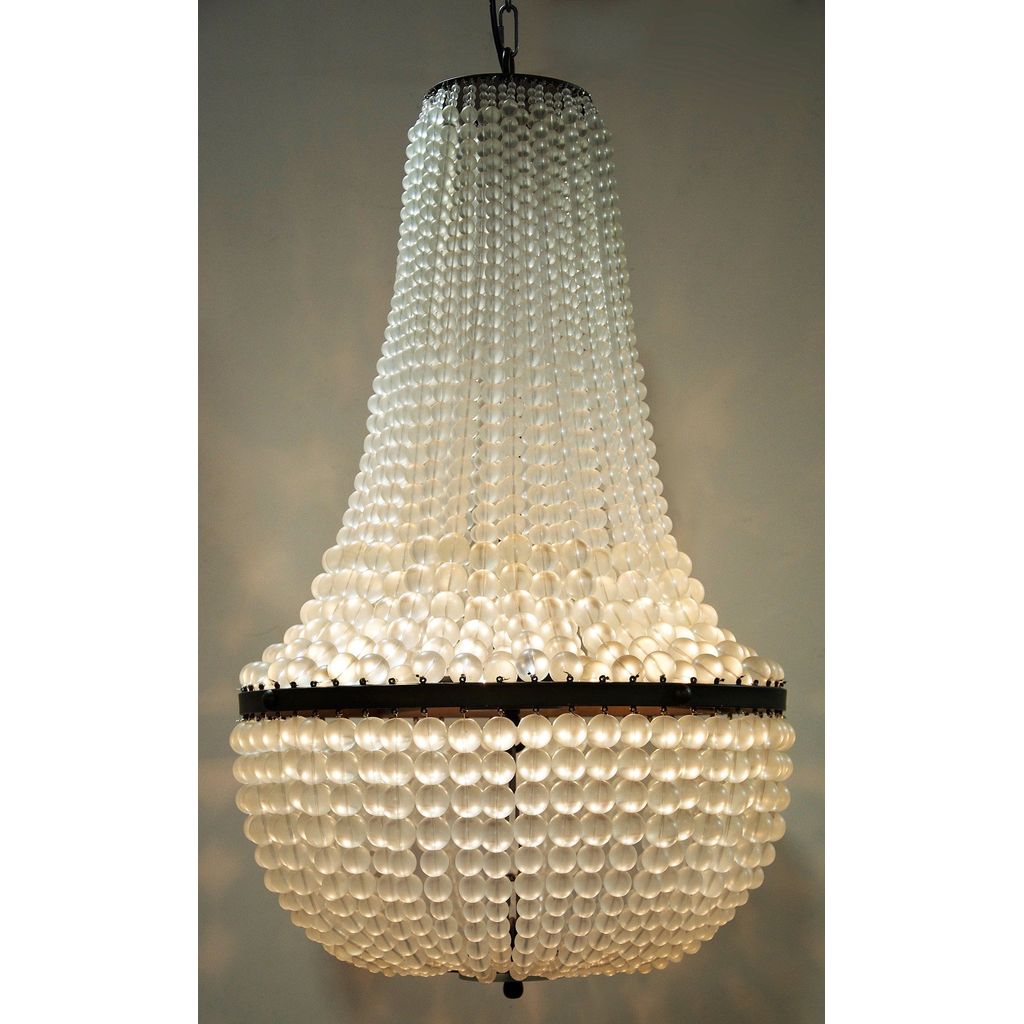 Primary vendor image of Noir Mist Chandelier, Black Steel