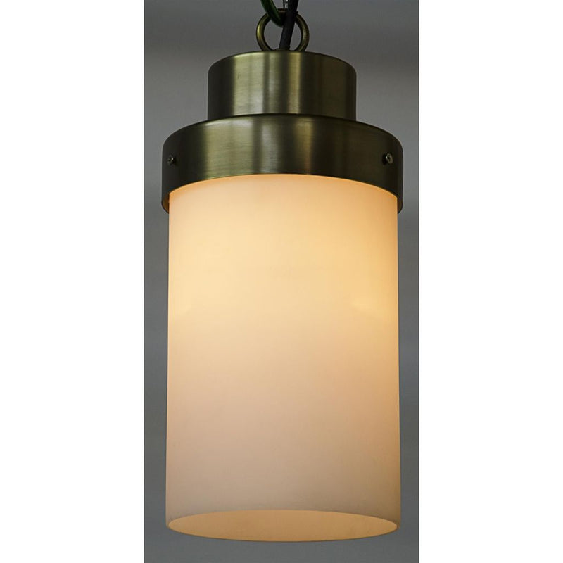 Primary vendor image of Noir Eleonore Pendant, Steel w/ Brass Finish