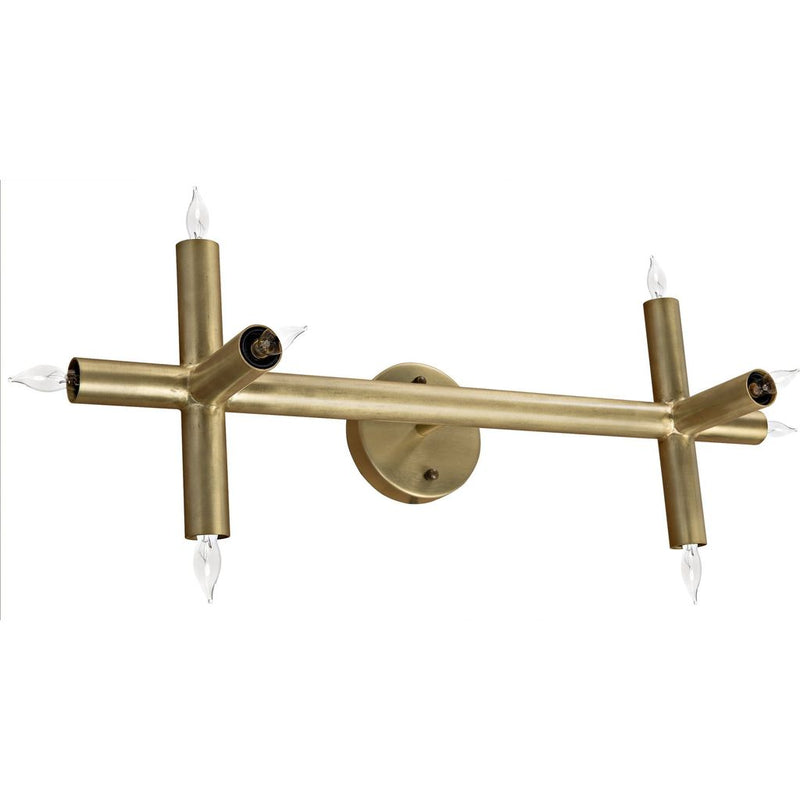 Primary vendor image of Noir Salome Sconce, Metal w/ Brass Finish