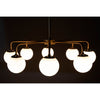 Primary vendor image of Noir Larenta Chandelier, Antique Brass & Glass