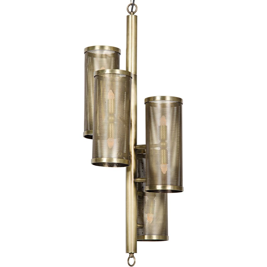 Primary vendor image of Noir Pisa Pendant, Metal w/ Brass Finish