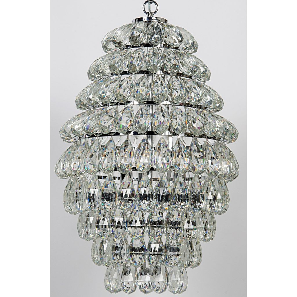 Primary vendor image of Noir Illumination Chandelier, Chrome Finish & Glass