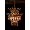 Noir King Chandelier - Metal & Glass