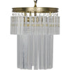 Primary vendor image of Noir Toby Chandelier, Antique Brass & Crystal