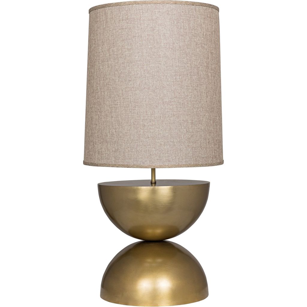 Primary vendor image of Noir Pulan Table Lamp, Metal w/ Brass Finish, 15"