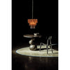 Noir Lotus Chandelier - Glass & Metal