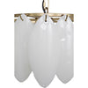 Noir Lotus Chandelier - Glass & Metal